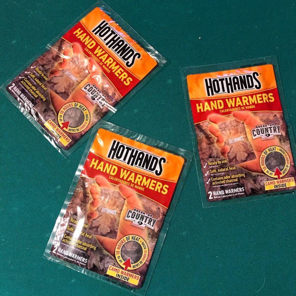 Hot hands, handwarmers, Three Brand New packages !